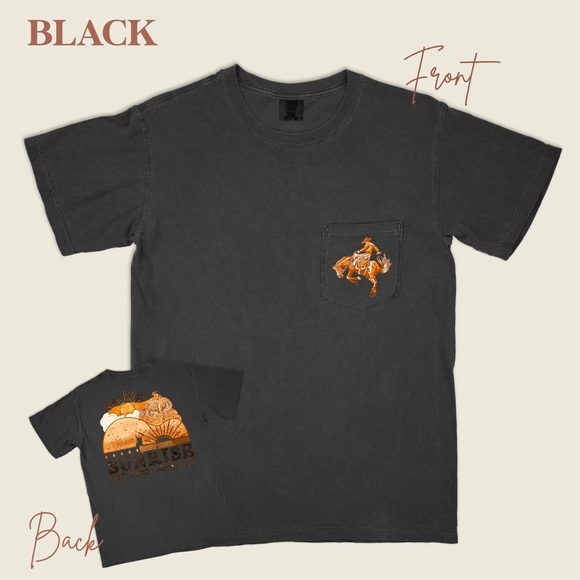 My Sunrise Tee | Morgan Wallen | Comfort Colors | SM-XXL | SANDSTONE - Picture 3 of 4